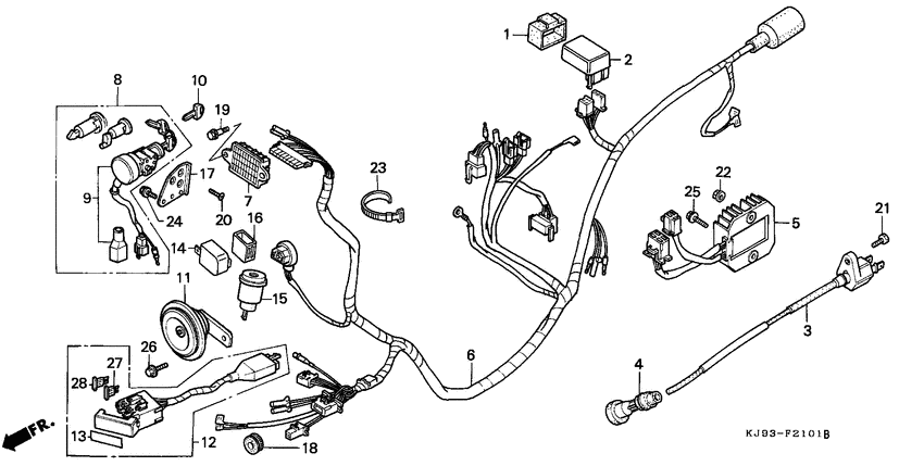 Harness wire