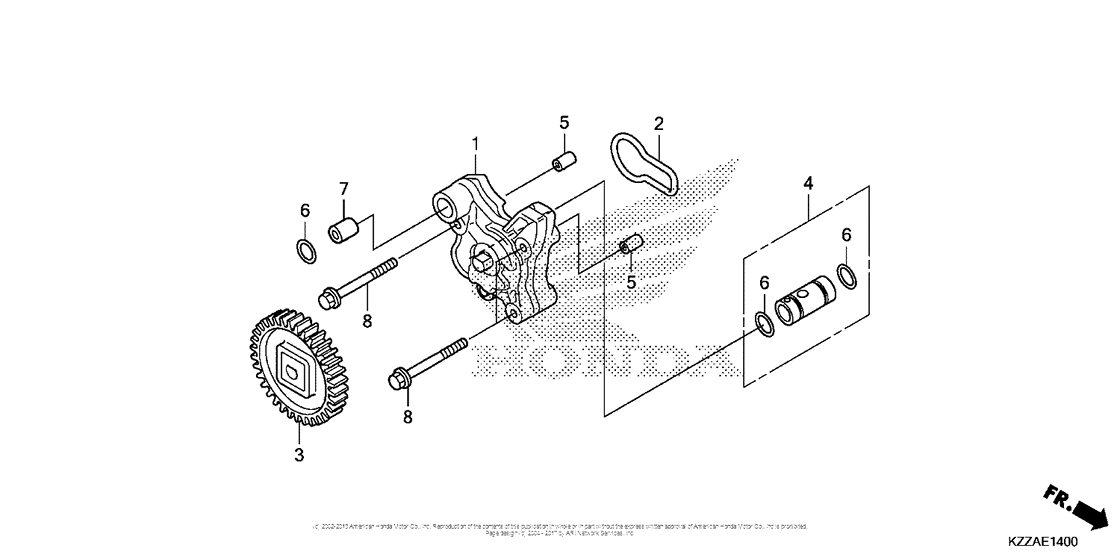  Масляный насос