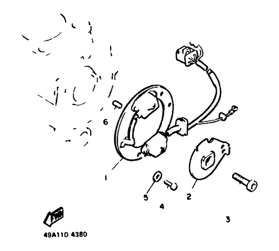 XJ600 Pick up coil. governor