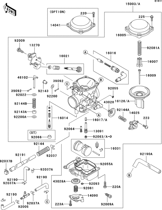 VN800 Carburetor(1 / 2)