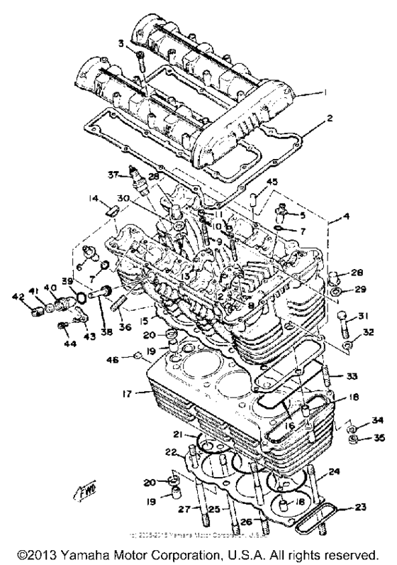 Cylinder head - cylinder