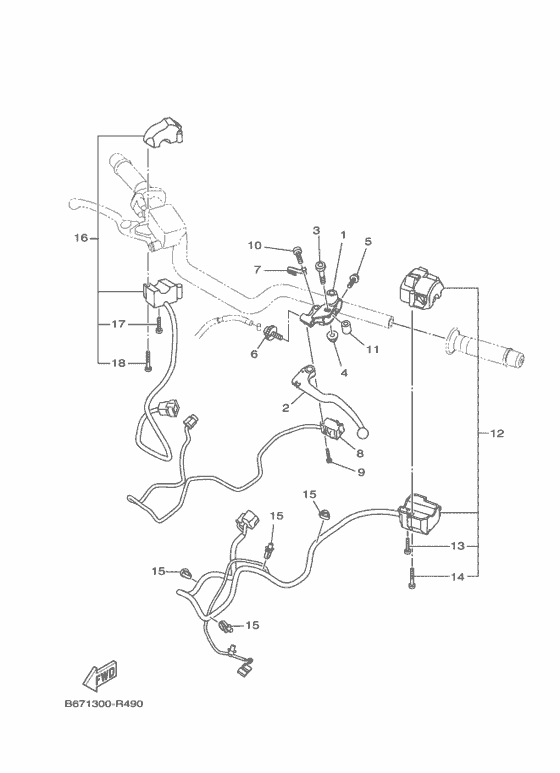 Handle switch & lever