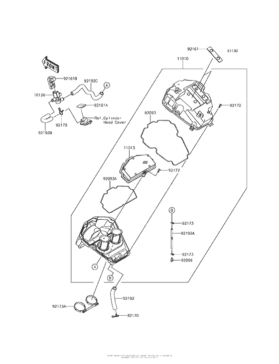 EX650 Воздушный фильтр