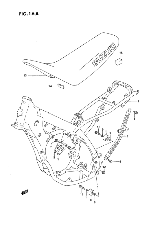 Frame - seat