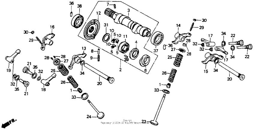 XR600R Camshaft 88-92