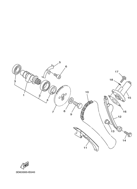 Camshaft & chain