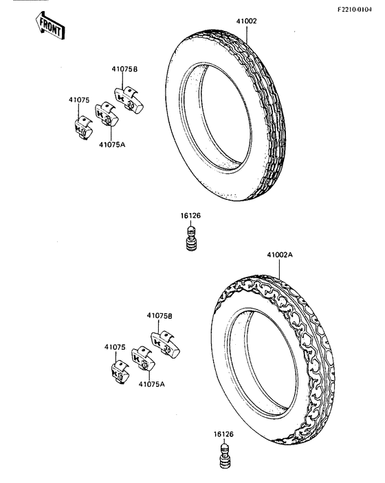 ZX750 Покрышки