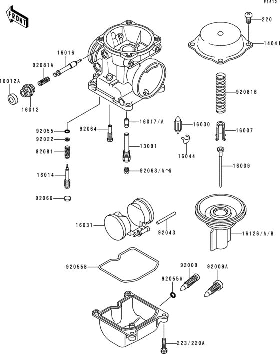 Carburetor parts(1/2)