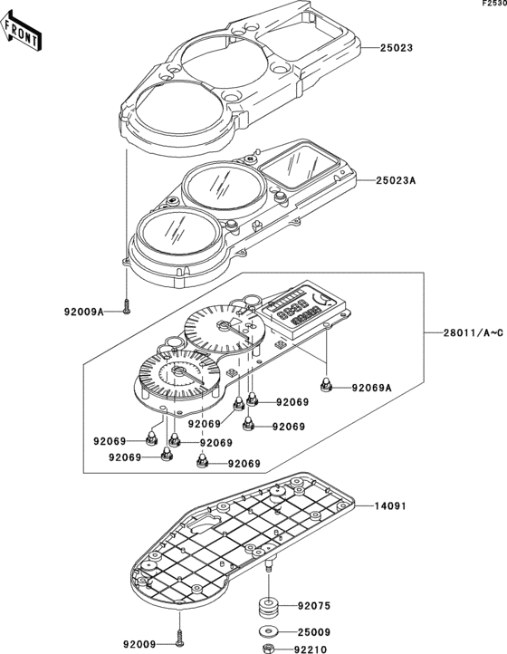 ZX1200 Приборы