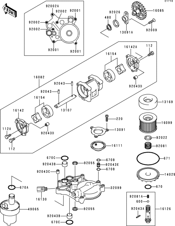 Oil pump(1/2)