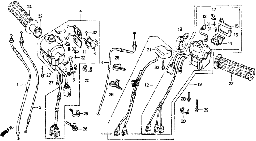 Handle switch (a/se)
