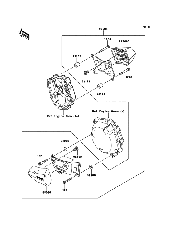 ZX1000 Accessory(Engine Guard)