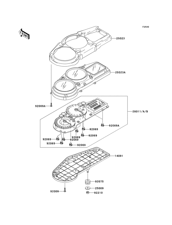 ZX1200 Приборы