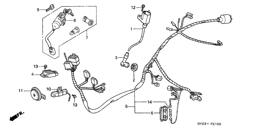 Harness wire