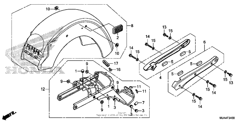Rear fender (1)