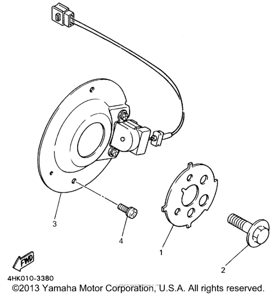Pick up coil governor