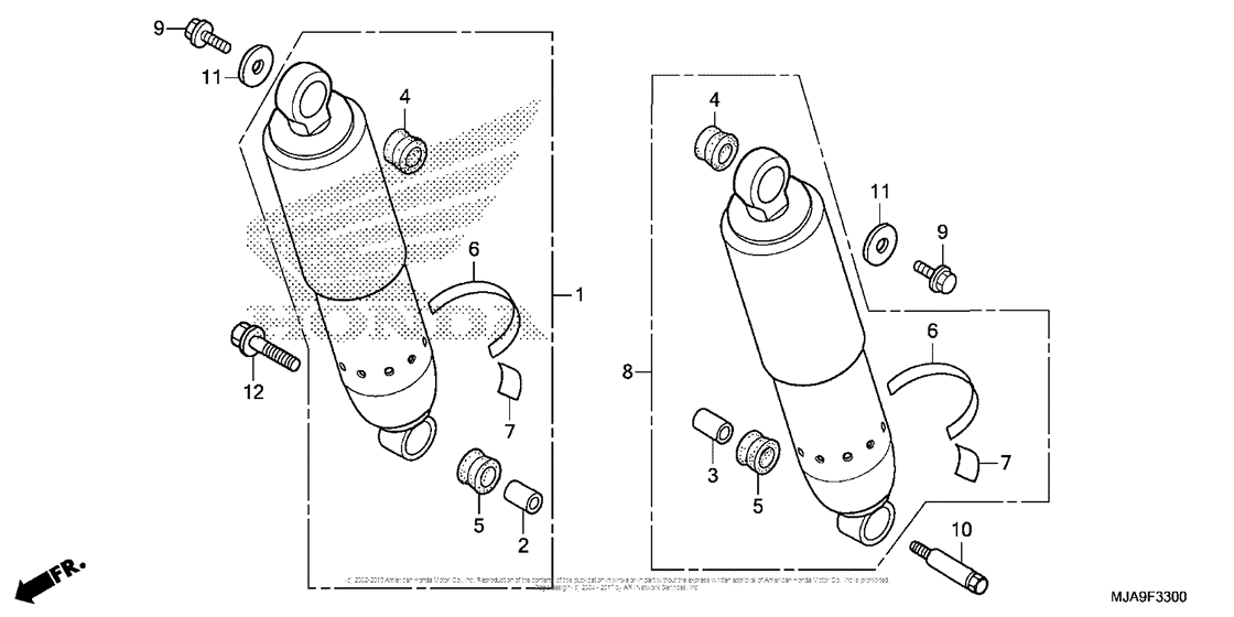 Rear Shock Absorber (1)