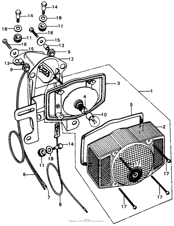 Taillight k5-k7