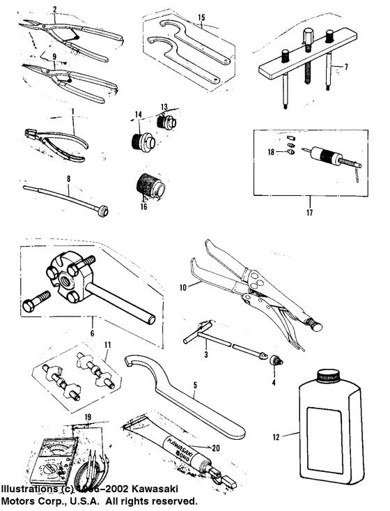 Special service tools