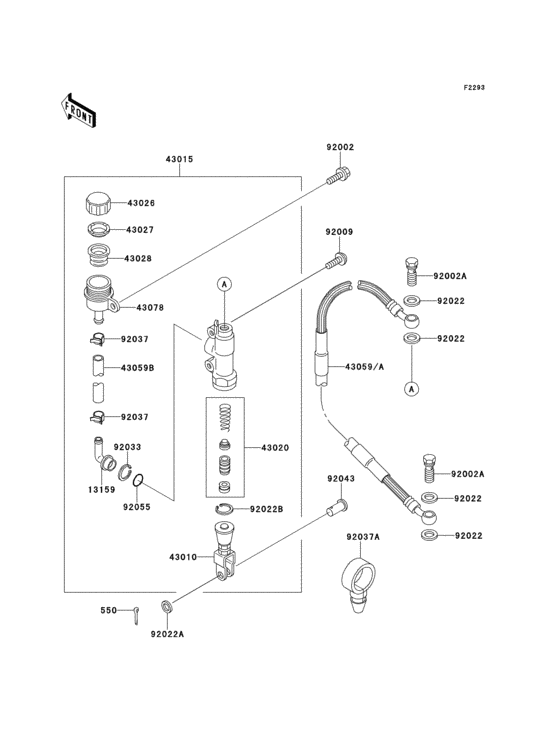  Задний торм цилиндр