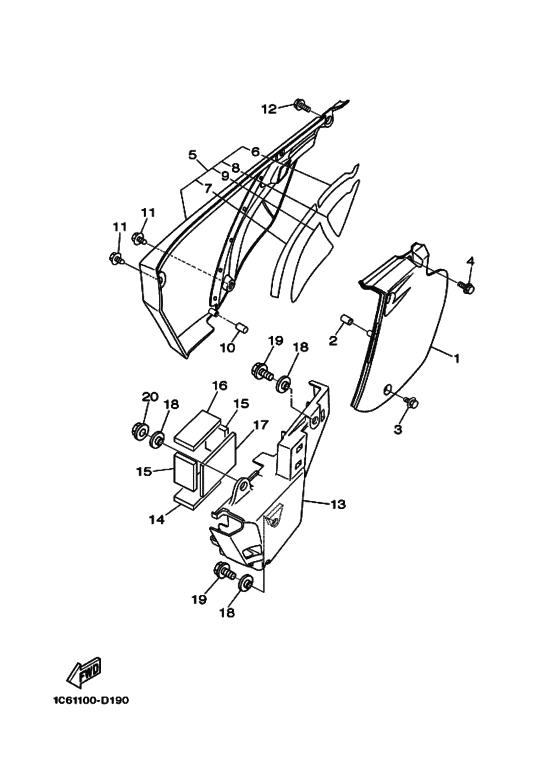  Боковая крышка