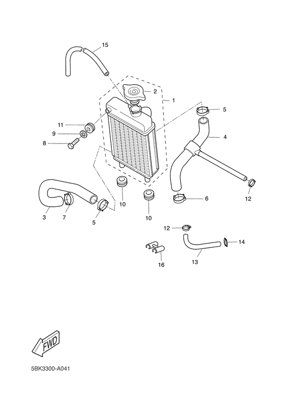 Radiator. hose