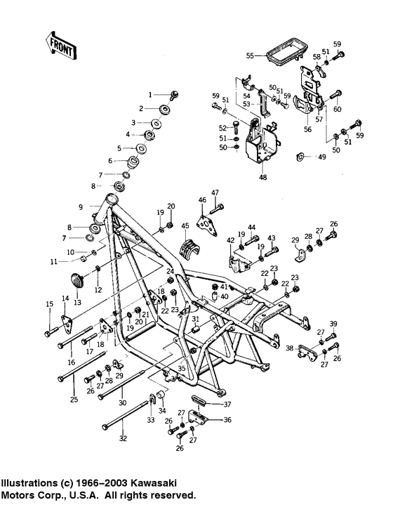 Frame/frame fittings