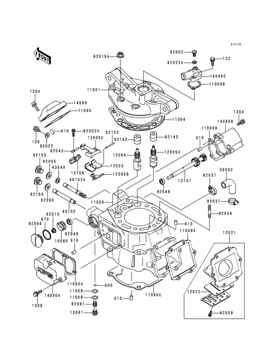 Cylinder head/cylinder(1/2)