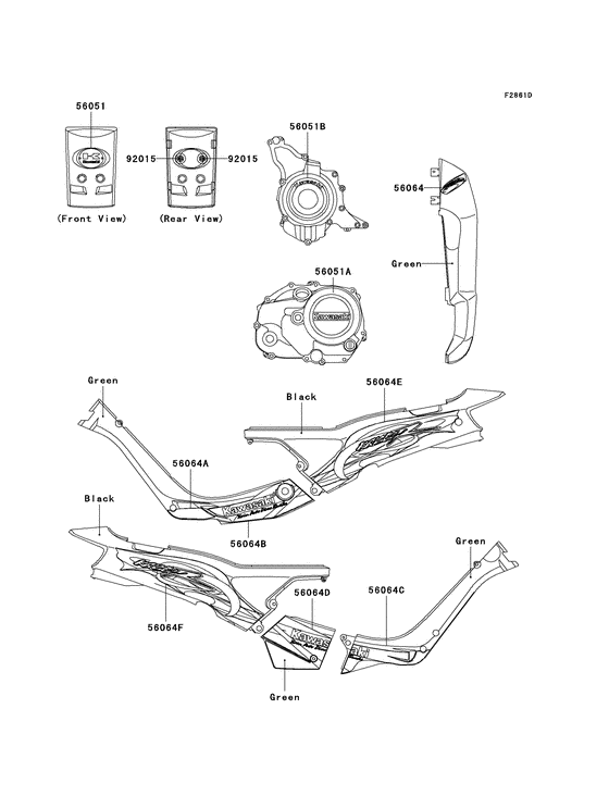 AN110 Наклейки