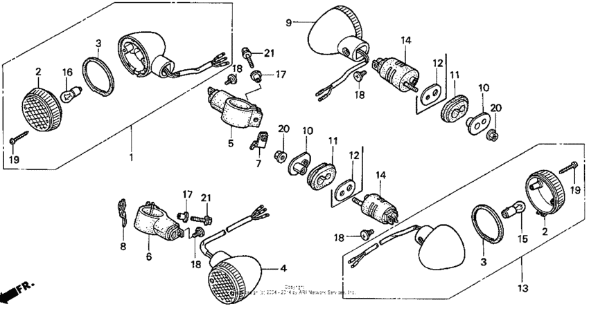 1100c/c2turn signal 95-97