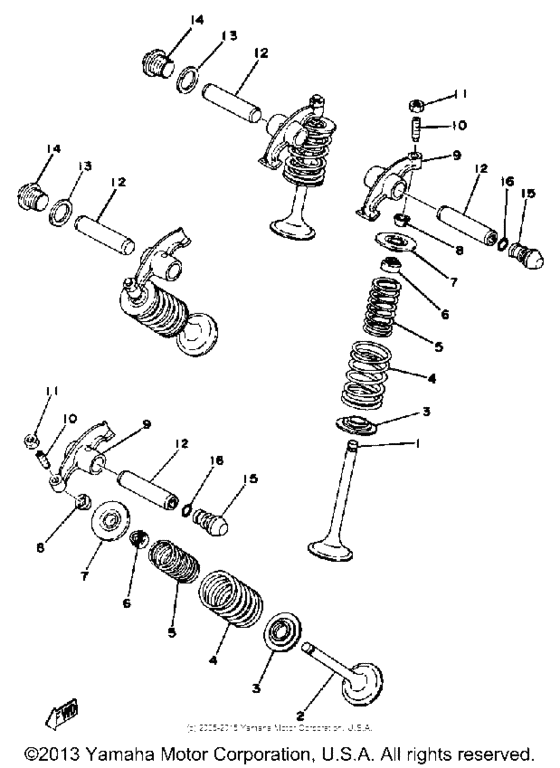 Valve rocker arm