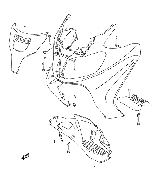 Front leg shield