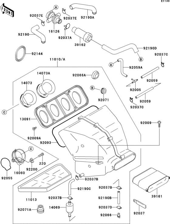Air filter(1/2)