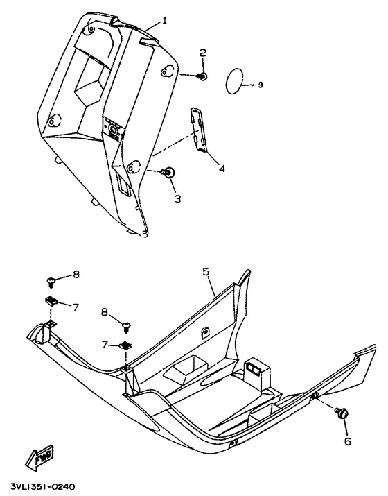 CW50 Ветровое стекло