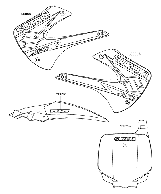 RM100 Наклейка