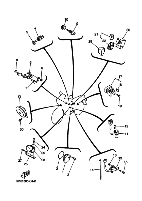XT660R 25KW Equipo electrico