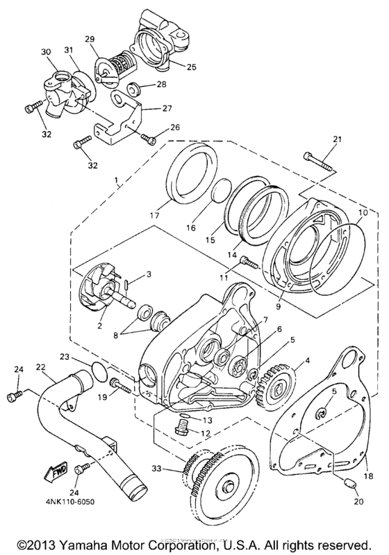 XVZ13AH Водяной насос