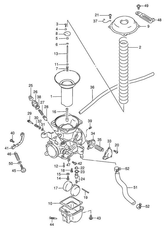 Carburetor assy