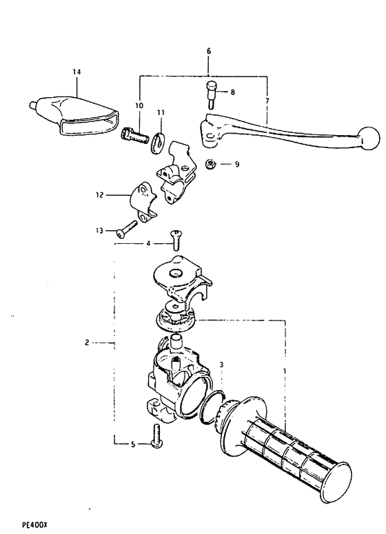 Rh handle grip