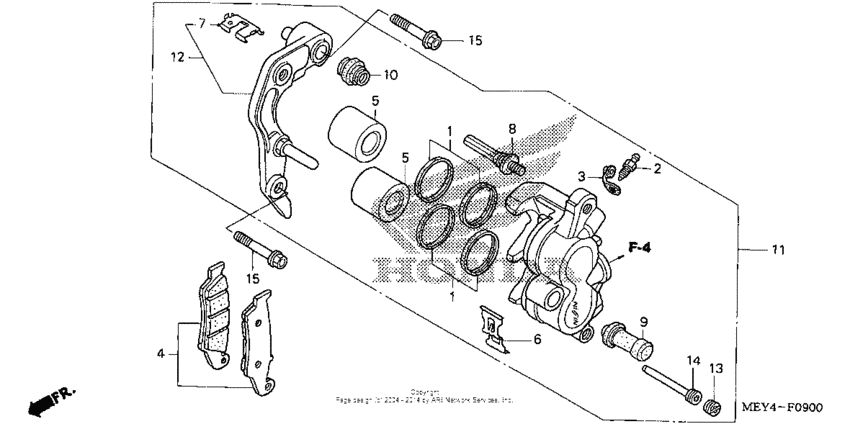  Передний суппорт