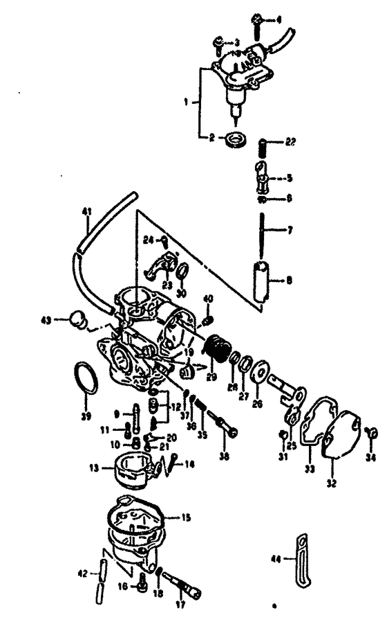 Carburetor assy