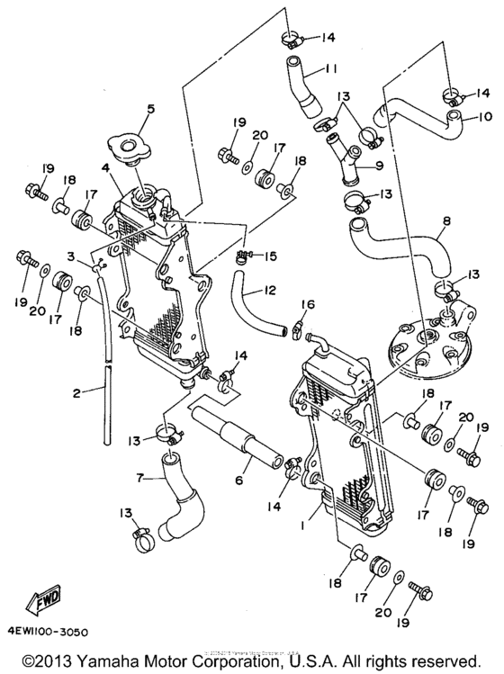 Radiator - hose