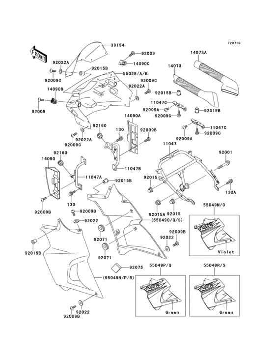 Cowling(1/2)(kle500-a4)