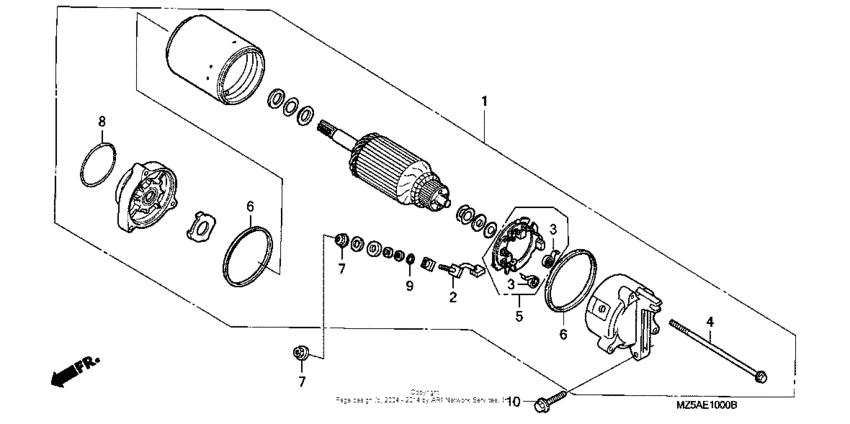 VF750C Стартер