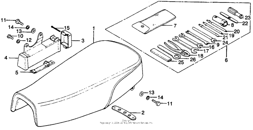 Seat + tool