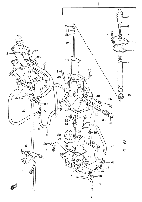 Carburetor assy