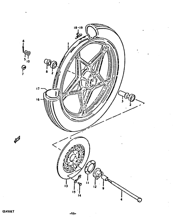 Frort wheel