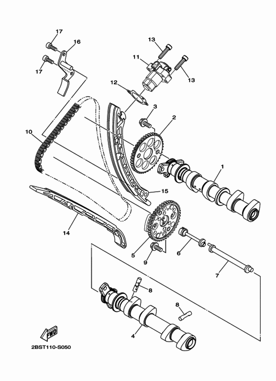 Camshaft & chain
