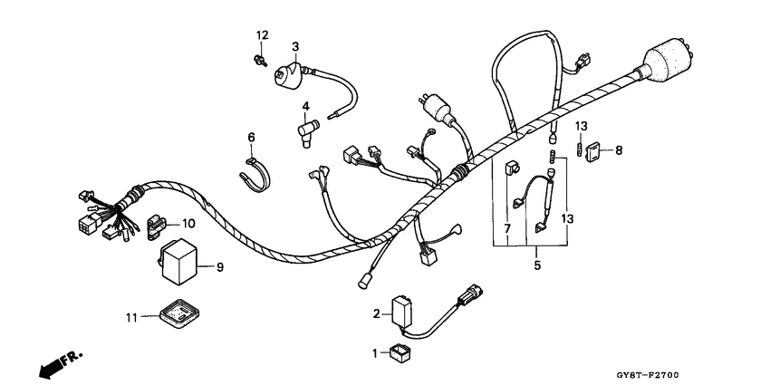 Wire harness/ ignition coil