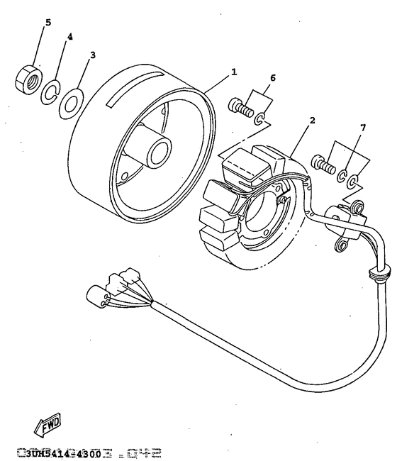 XC150E Starter generator